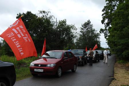 В Ленинградской области прошёл Всероссийский патриотический автопробег «Красные крылья Победы»