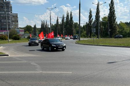 Марий Эл. Патриотический автопробег «Красные крылья Победы» в Йошкар-Оле