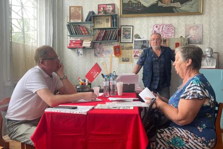 Пензенская область. Коммунисты и комсомольцы побывали с рабочим визитом в Каменке
