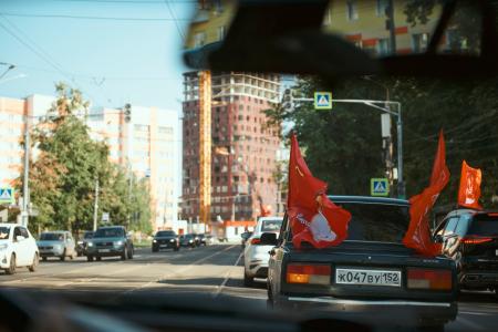 В Нижнем Новгороде состоялся второй этап Всероссийской акции КПРФ «Красные Крылья Победы»