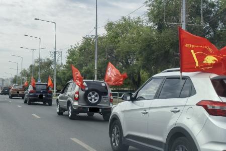 В Самарской области состоялся этап Всероссийского автопробега КПРФ «Красные крылья Победы»