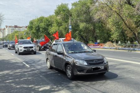 В Самарской области состоялся этап Всероссийского автопробега КПРФ «Красные крылья Победы»
