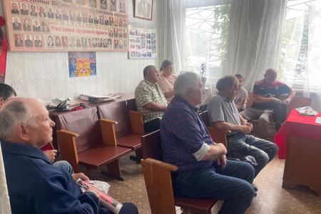 Пензенская область. Коммунисты и комсомольцы побывали с рабочим визитом в Каменке