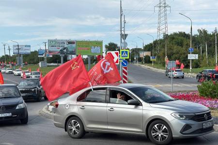 Акция "Красные крылья Победы" в Ульяновске