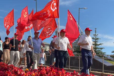 Акция "Красные крылья Победы" в Ульяновске