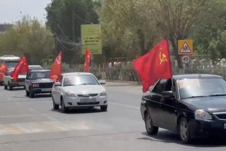 Коммунисты Дагестана поддержали Всероссийский патриотический автопробег КПРФ «Красные крылья Победы»