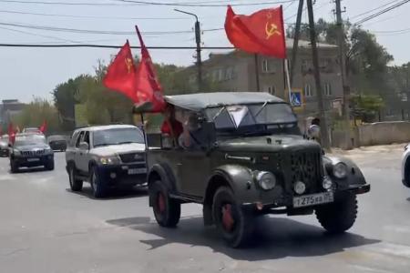Коммунисты Дагестана поддержали Всероссийский патриотический автопробег КПРФ «Красные крылья Победы»