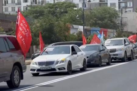 Коммунисты Дагестана поддержали Всероссийский патриотический автопробег КПРФ «Красные крылья Победы»