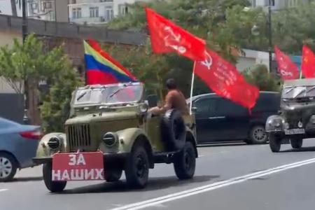 Коммунисты Дагестана поддержали Всероссийский патриотический автопробег КПРФ «Красные крылья Победы»
