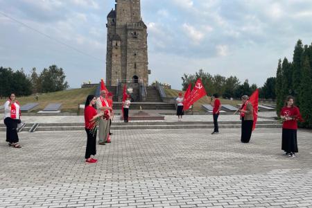 Ингушские коммунисты провели Всероссийский патриотический автопробег «Красные крылья Победы»
