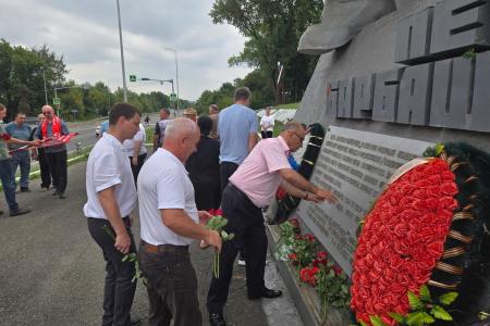 Коммунисты Северной Осетии поддержали патриотический автопробег «Красные крылья Победы»