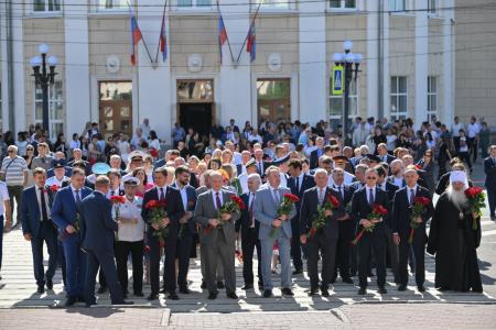В Орле состоялось празднование Дня города и 82-й годовщины его освобождения от немецко-фашистских захватчиков