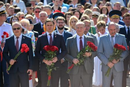 В Орле состоялось празднование Дня города и 82-й годовщины его освобождения от немецко-фашистских захватчиков