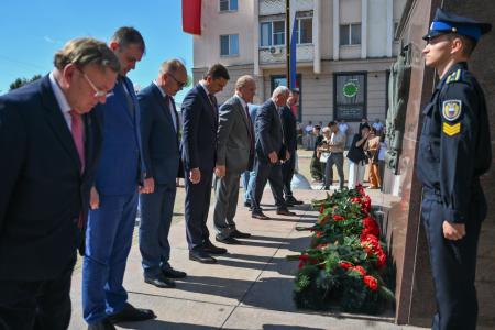В Орле состоялось празднование Дня города и 82-й годовщины его освобождения от немецко-фашистских захватчиков