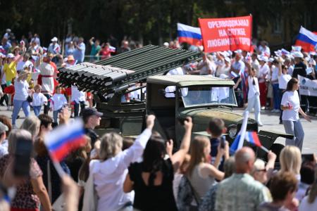 В Орле состоялось празднование Дня города и 82-й годовщины его освобождения от немецко-фашистских захватчиков