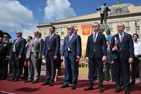 В Орле состоялось празднование Дня города и 82-й годовщины его освобождения от немецко-фашистских захватчиков