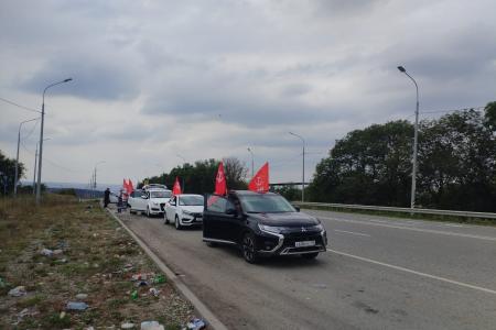 «Красные крылья Победы» в Карачаево-Черкесии: 100-километровый марш от Черкесска до Минеральных Вод