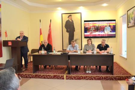 Первым секретарем Северо-Осетинского республиканского комитета КПРФ избран Ч.А. Дудати