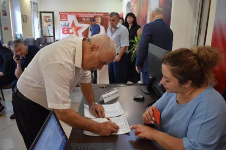 Первым секретарем Северо-Осетинского республиканского комитета КПРФ избран Ч.А. Дудати