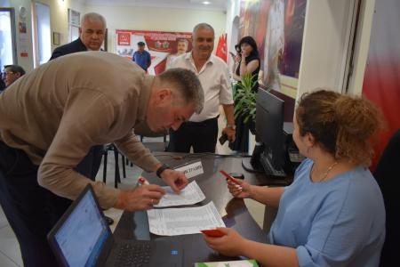 Первым секретарем Северо-Осетинского республиканского комитета КПРФ избран Ч.А. Дудати