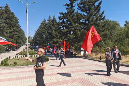 В Гюмри прозвучал голос армянских коммунистов в защиту исторической памяти и российской 102-й военной базы