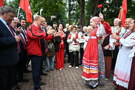 Г.А. Зюганов прибыл с рабочим визитом в Калугу