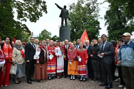 Г.А. Зюганов прибыл с рабочим визитом в Калугу