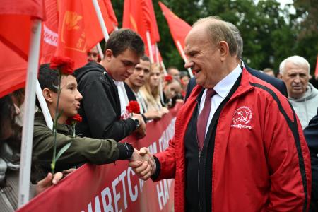 Г.А. Зюганов прибыл с рабочим визитом в Калугу