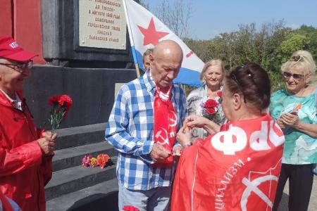 Краснодарский край. Коммунисты Геленджика почтили память красных героев Гражданской войны