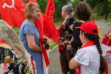 Коммунисты Кабардино-Балкарии приняли эстафету патриотического автопробега КПРФ «Красные крылья Победы»
