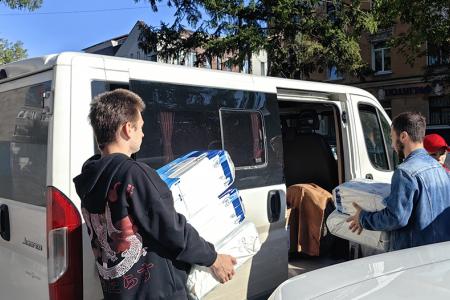 Коммунисты и волонтеры Ивановской области доставили гуманитарную помощь в Белгородскую область