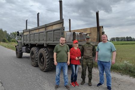 Коммунисты и волонтеры Ивановской области доставили гуманитарную помощь в Белгородскую область