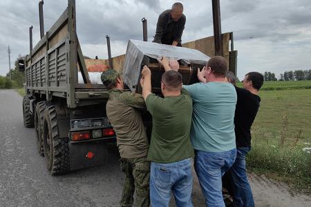 Коммунисты и волонтеры Ивановской области доставили гуманитарную помощь в Белгородскую область