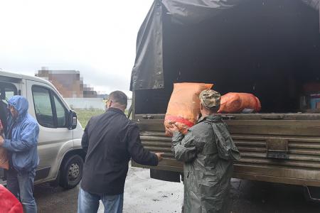 Коммунисты и волонтеры Ивановской области доставили гуманитарную помощь в Белгородскую область