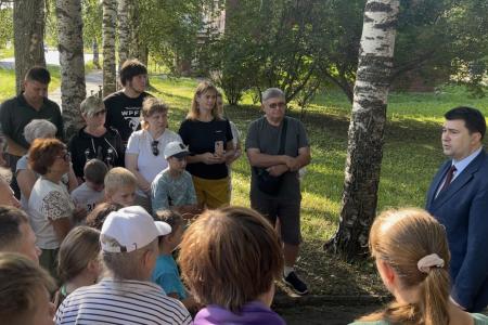 Олег Лебедев провёл встречу с жителями Вологды и приемы избирателей в Кирилловском и Вашкинском районах Вологодской области