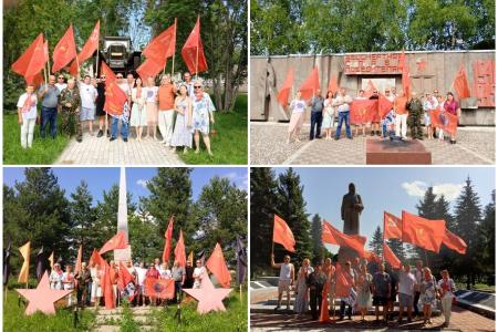 Всероссийский патриотический автопробег «Красные крылья Победы» в Вологодской области