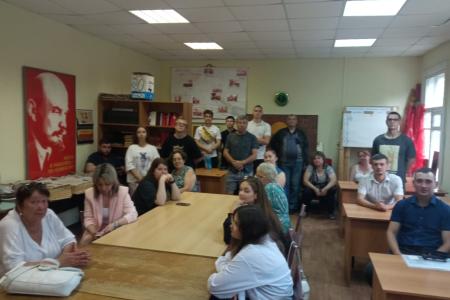 Подмосковные коммунисты: Мы СВОих не бросаем! Мы за Родину и народ!