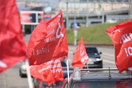 «Красные крылья Победы» на улицах Москвы