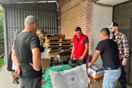 Томские коммунисты поддержали земляков на фронте