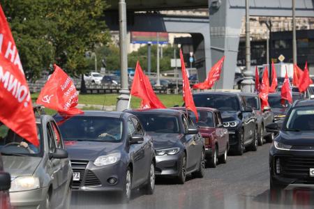 Сергей Обухов на акции «Красные крылья Победы»: «Мы – Народ Победы! Наследие и ответственность, бдительность в отношении переговорных шагов партии власти»