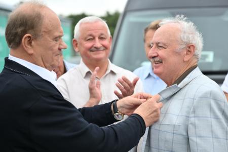 Г.А. Зюганов посетил центр селекции и семеноводства “Бетагран Семена”