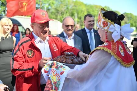 Г.А. Зюганов прибыл с рабочим визитом в Орловскую область