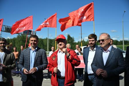 Г.А. Зюганов прибыл с рабочим визитом в Орловскую область