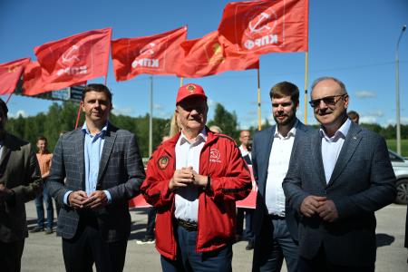 Г.А. Зюганов прибыл с рабочим визитом в Орловскую область