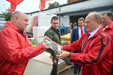142-й гуманитарный Конвой КПРФ отправлен на передовую!