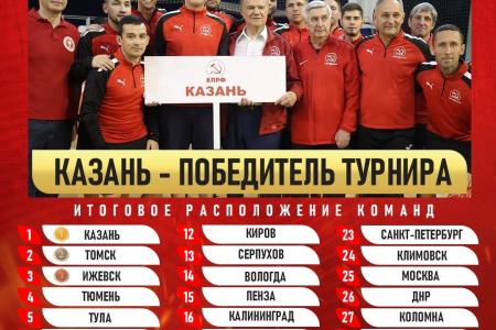 Сергей Гаврилов: «Несмотря на сложную обстановку в области, белгородская команда «Спартак-КПРФ» показала отличную игру на престижном турнире»
