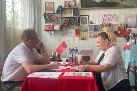 Пензенская область. Коммунисты и комсомольцы побывали с рабочим визитом в Каменке