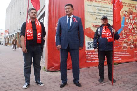 Коммунисты Бурятии отметили День Победы над милитаристской Японией и окончания Второй мировой войны