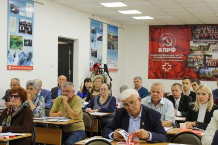 Итоги муниципальных выборов подвели коммунисты в Удмуртии