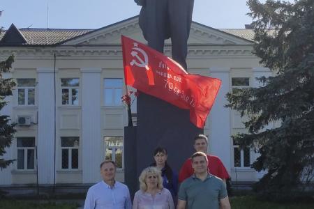 Псковский обком КПРФ отреставрировал памятник В.И. Ленину